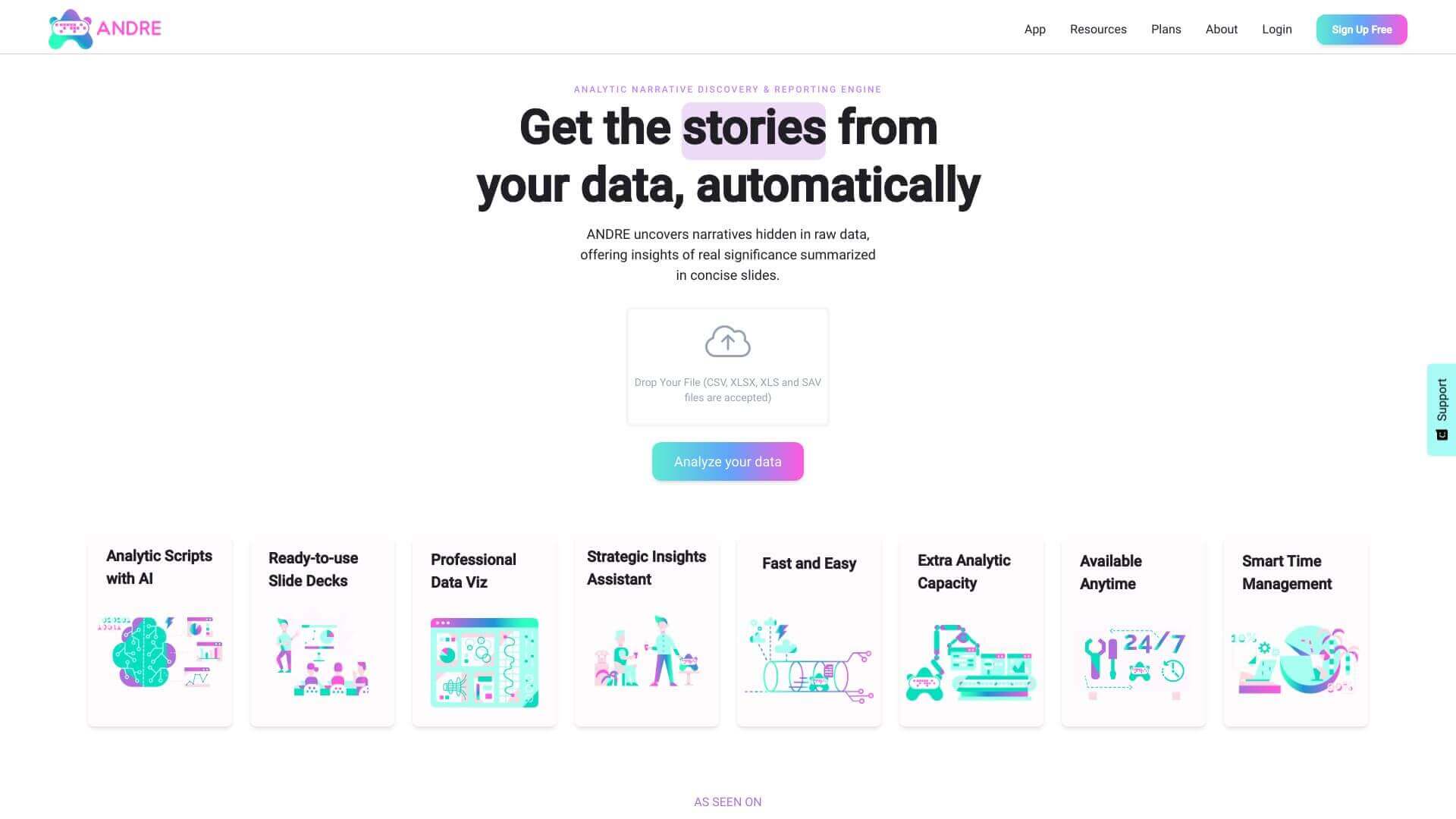 http://res.cloudinary.com/dokduyqpk/image/upload/v1761078141/AIapps%20Screenshots/ANDRE%20Screenshot.jpg landing page