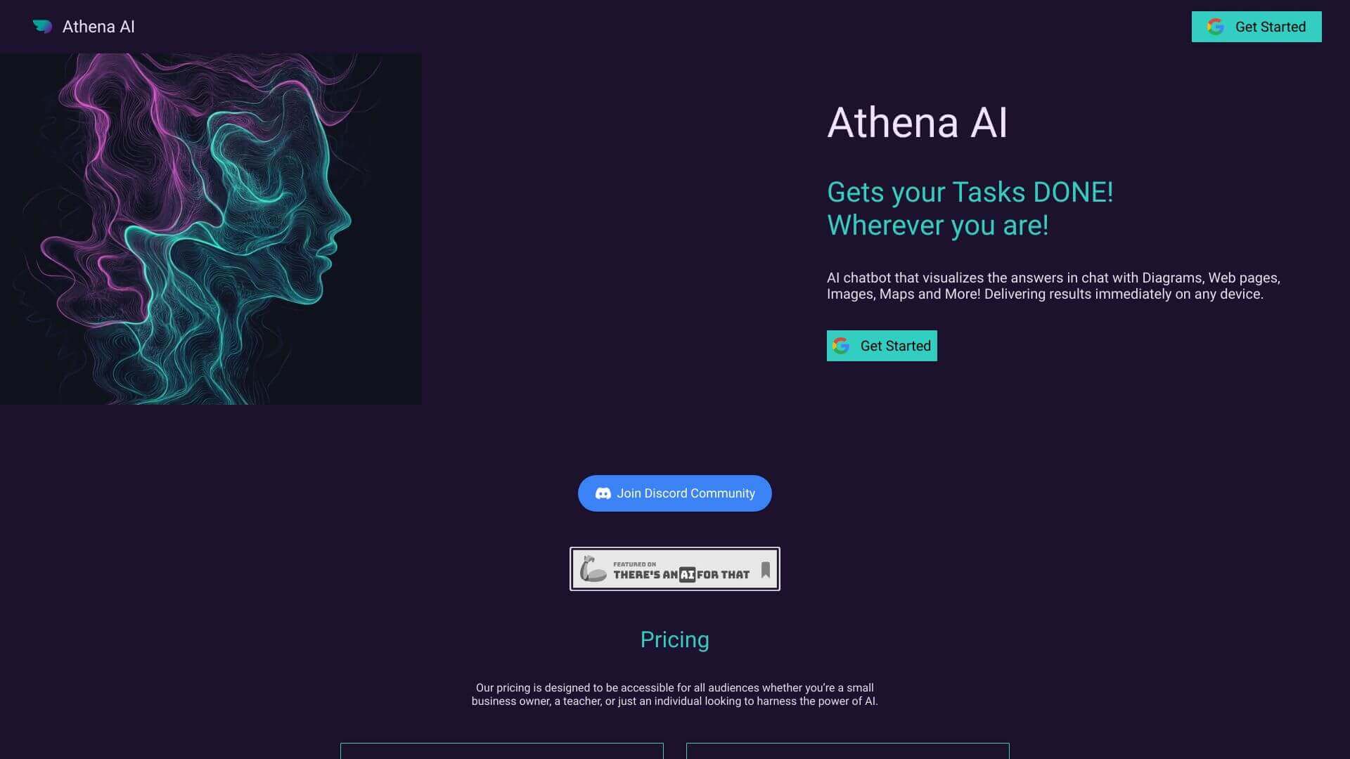 http://res.cloudinary.com/dokduyqpk/image/upload/v1761079974/AIapps%20Screenshots/Smarter%20ChatGPT%20by%20Athena%20AI%20Screenshot.jpg landing page