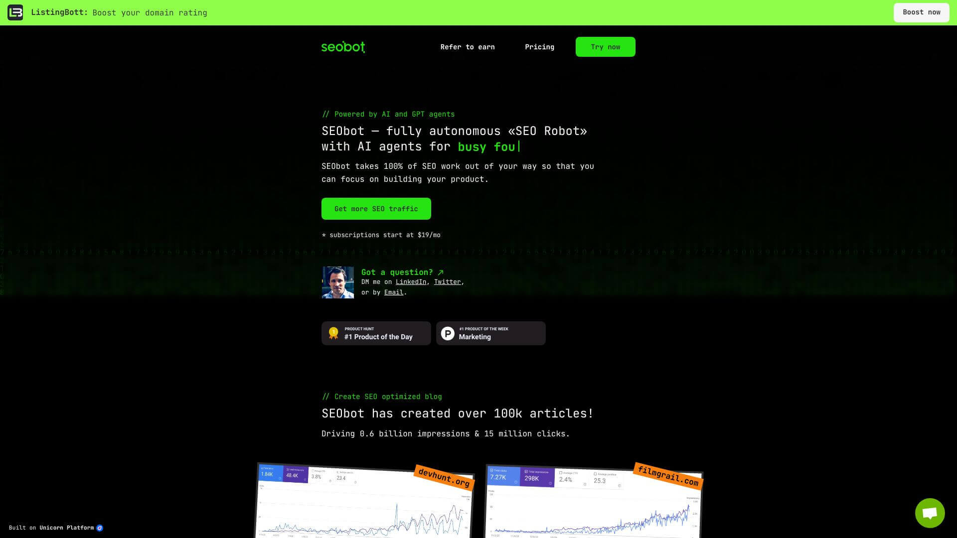 http://res.cloudinary.com/dokduyqpk/image/upload/v1761080070/AIapps%20Screenshots/SEO%20Bot%20Screenshot.jpg landing page