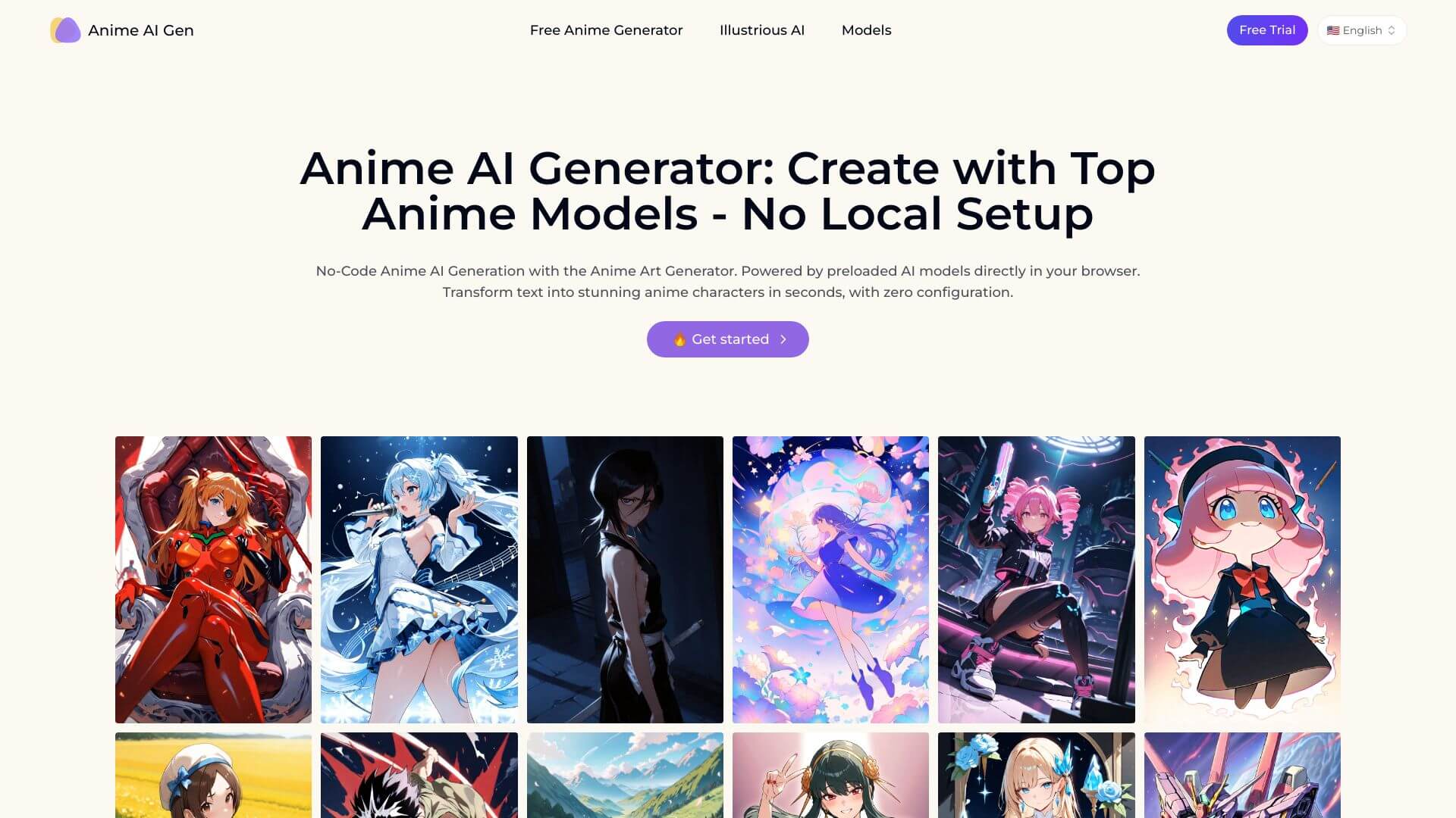 http://res.cloudinary.com/dokduyqpk/image/upload/v1761474592/AIapps%20Screenshots/Anime%20AI%20Generator%20Screenshot.jpg landing page
