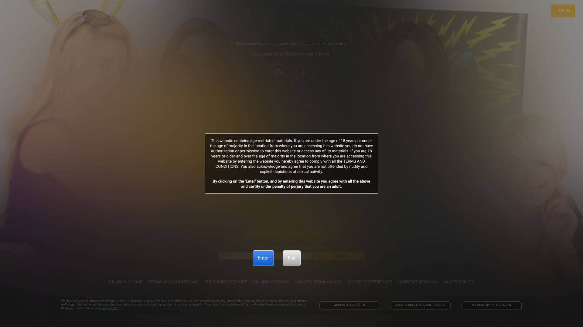 College Rules landing page