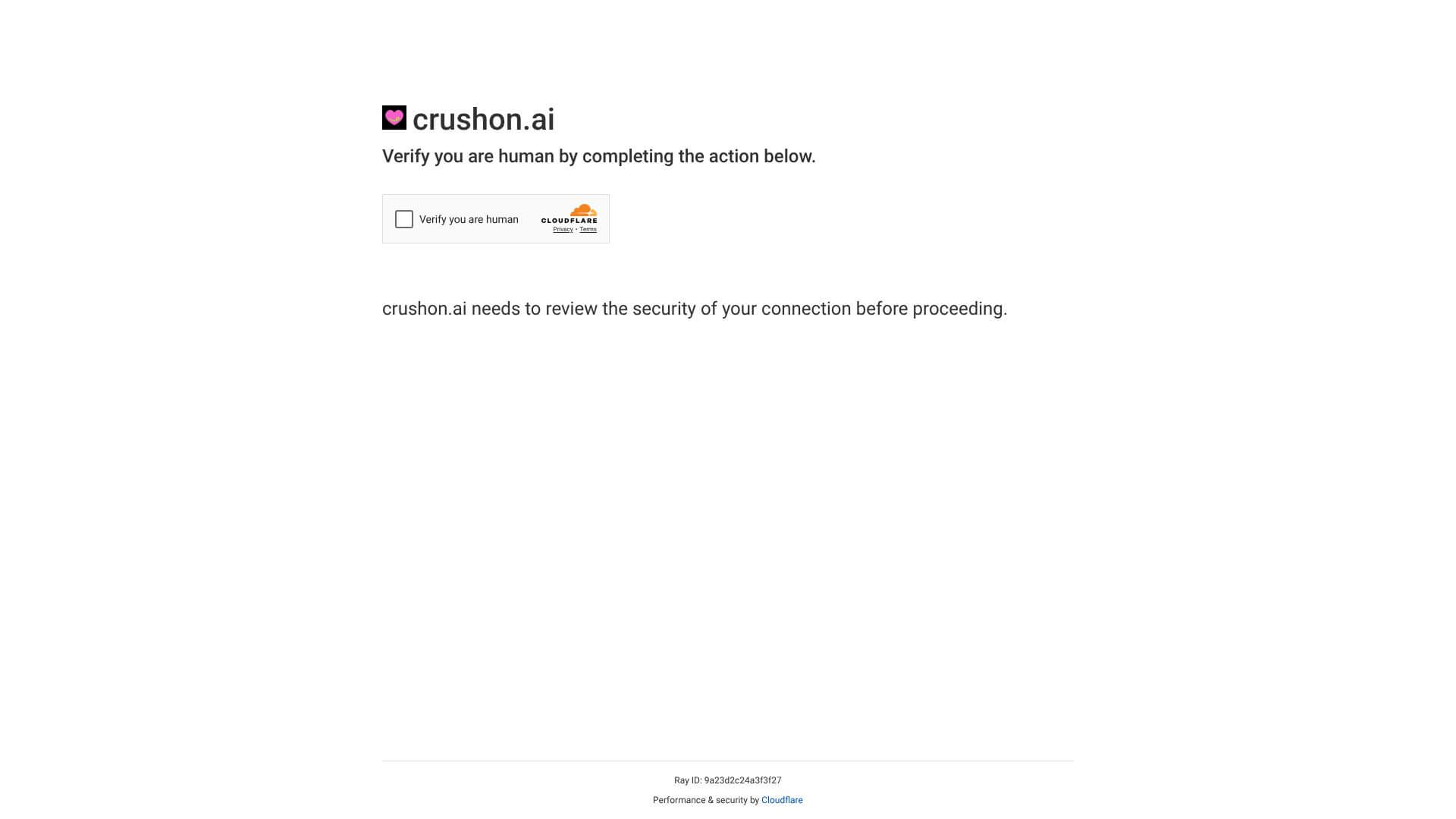 CriushOn AI landing page