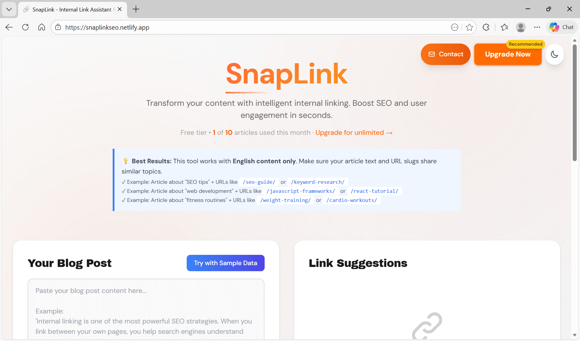 SnapLink logo