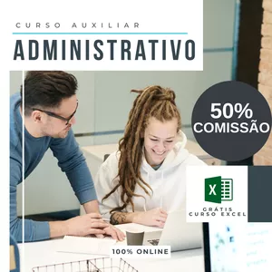 Imagem de Curso de Auxiliar Administrativo criado por Contafilan UNICORP Polo EAD na hotmart