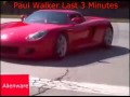 Paul Walker Последние 5 минут жизни!