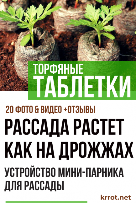 Торфяные таблетки