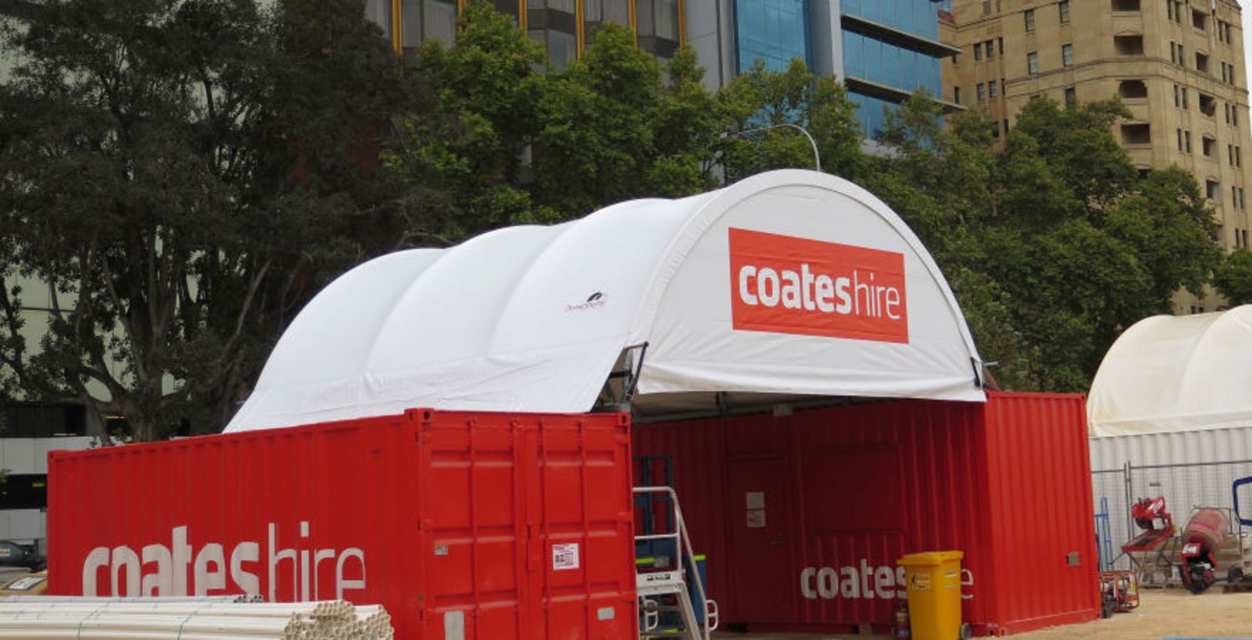 Coates Hire Fabric Shelter DomeShelter™ Australia