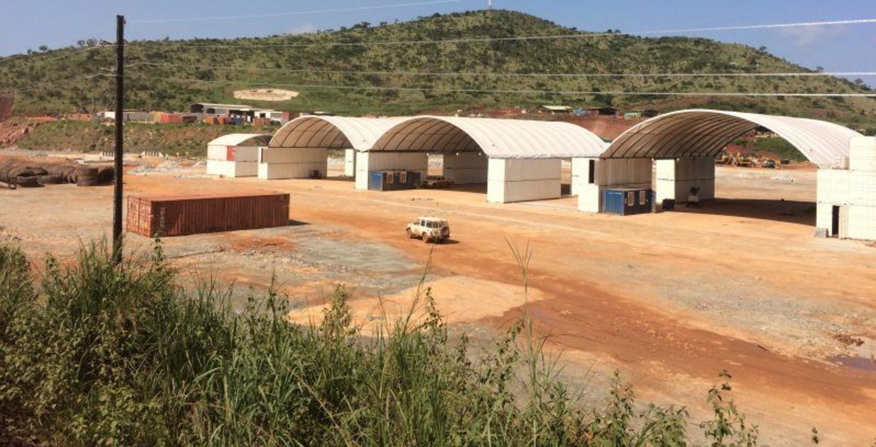 Fabric Structures over Steel Buildings