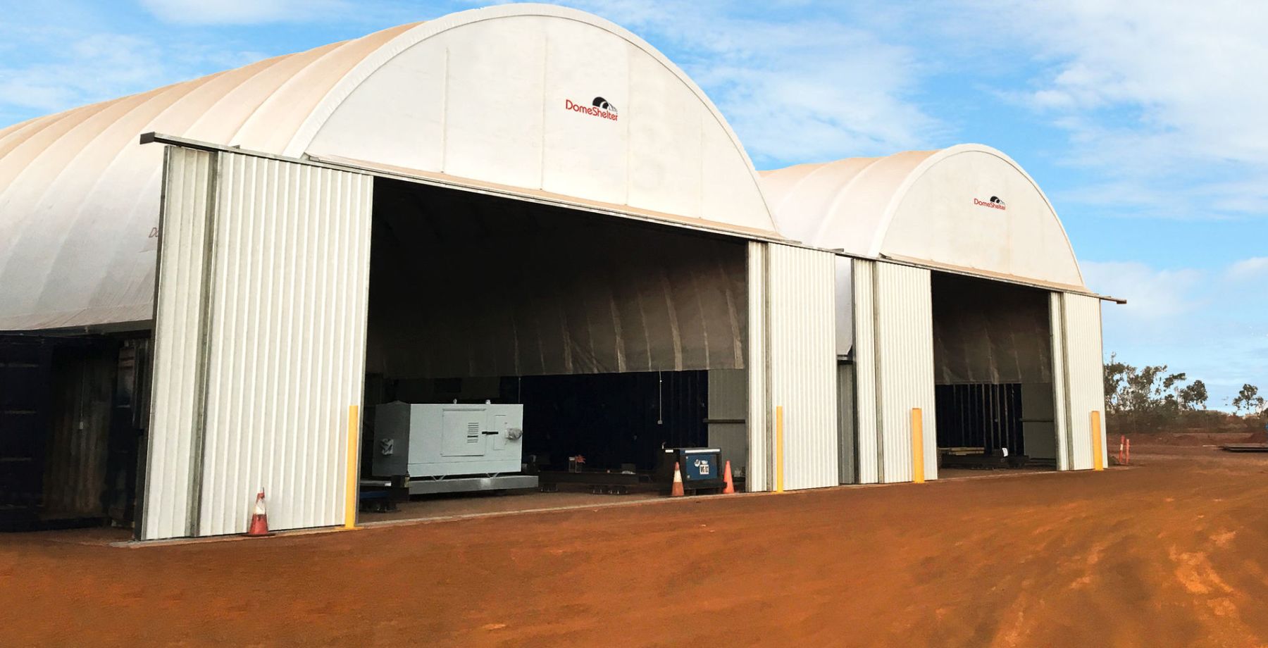 Container Dome Shelters