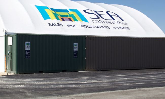Versatile Protection_ Providing an Efficient Shelter to Industrial Companies shipping container shed