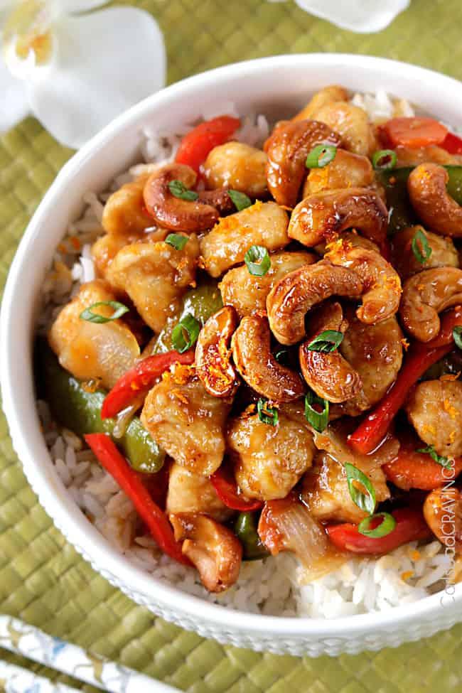  Gà điều kiểu Thái: Bí kíp từ đầu bếp Thái Lan, ngon chuẩn vị tại nhà! Nguồn ảnh: Carlsbad Cravings