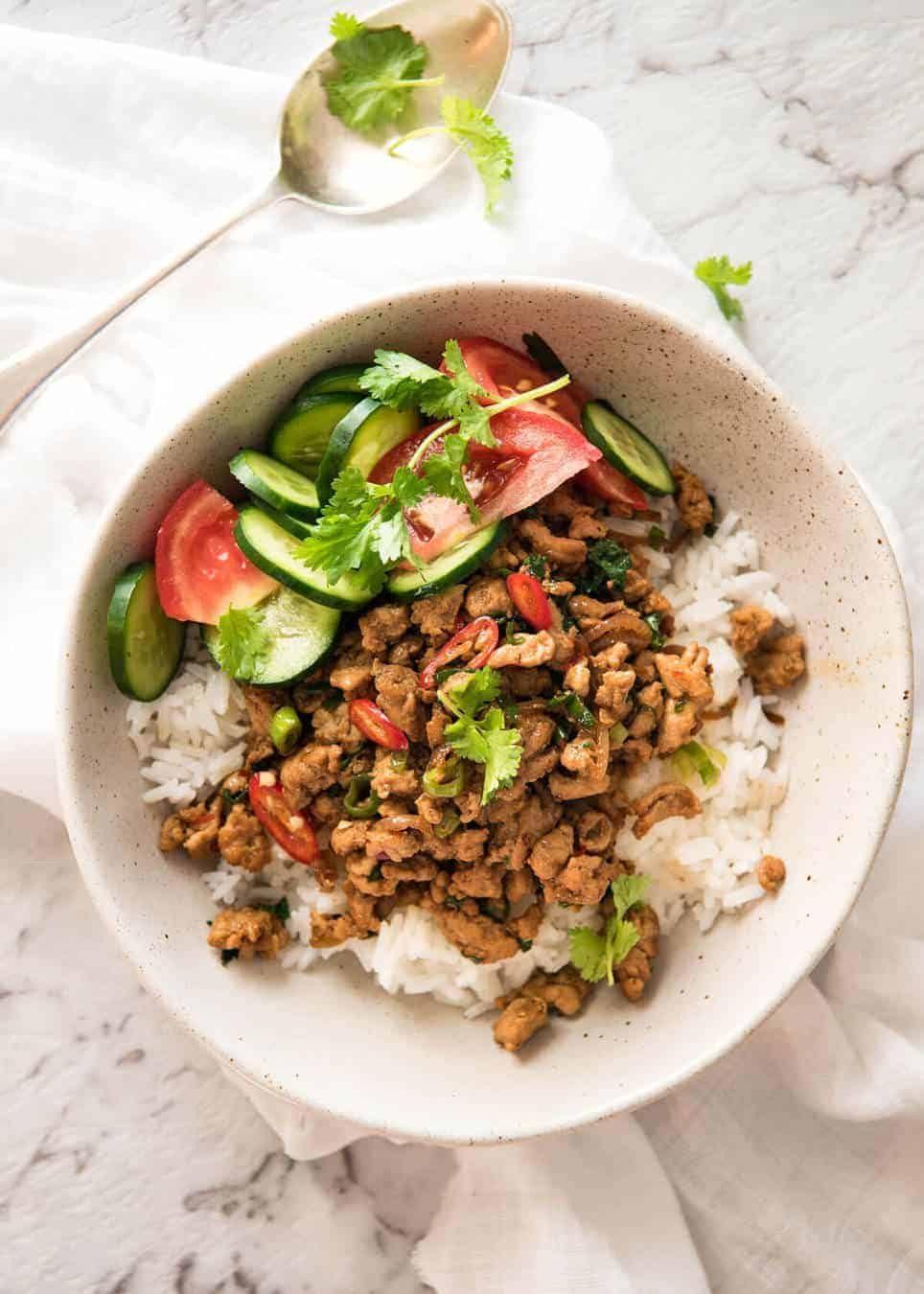 Pad Ped Nok: Bí quyết làm món vịt xào cay kiểu Thái ngon chuẩn vị Songkhla! Nguồn ảnh: RecipeTin Eats