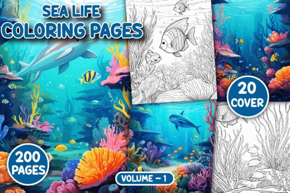 Sea Life Coloring Pages for Adults