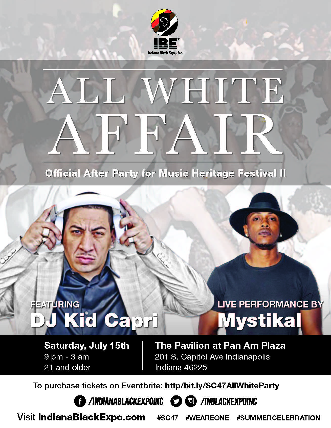 All White Affair "The Official After Party" in Indianapolis at