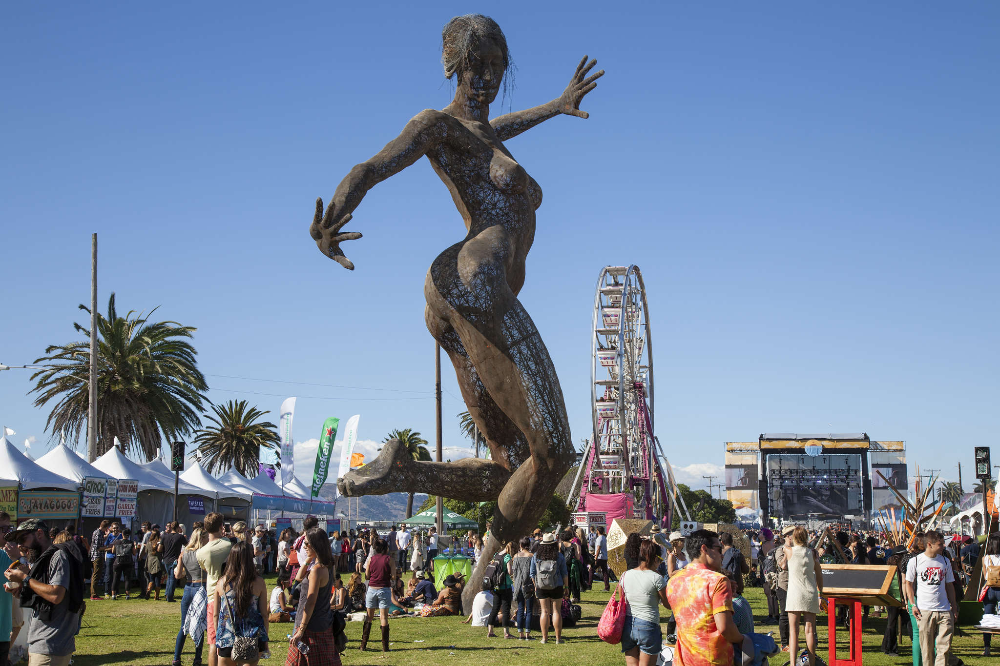 Treasure Island Music Festival Art Review