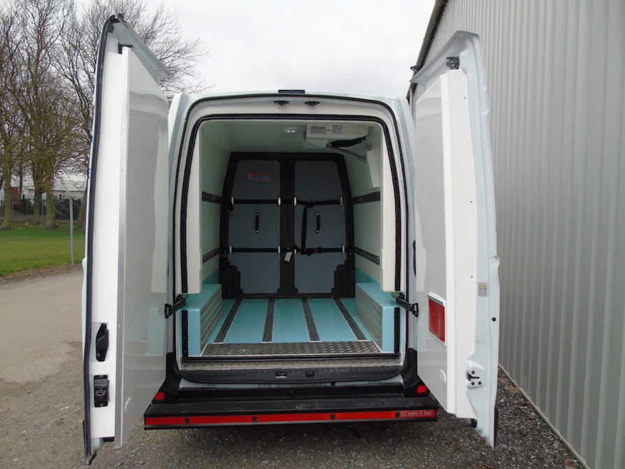 Vauxhall Movano Deep Freeze Conversion: Code 001