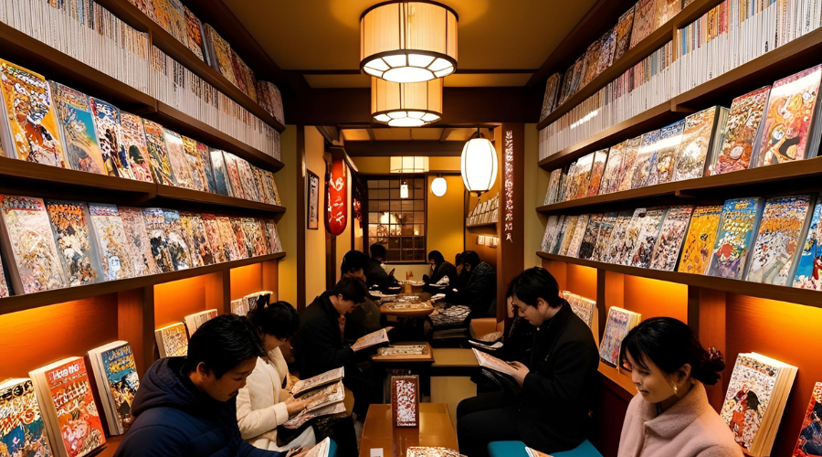 manga café