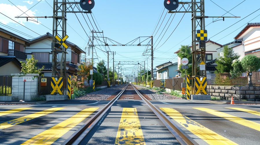 Railroad crossing