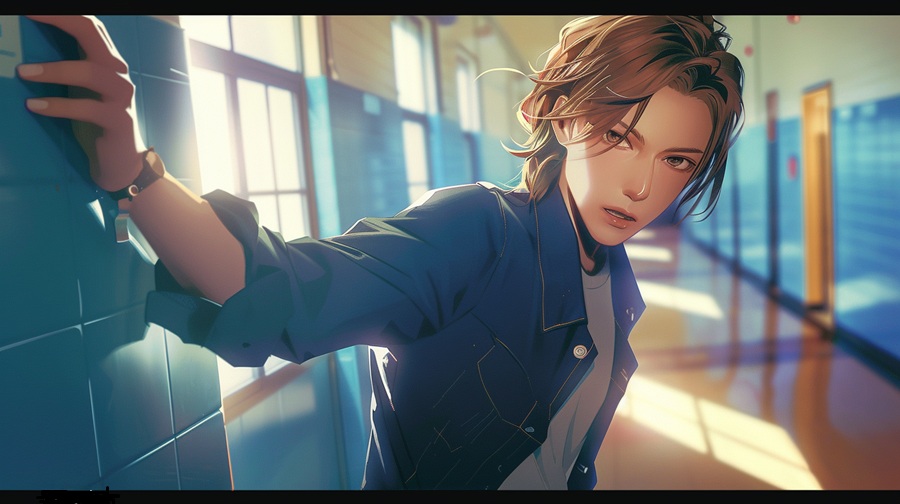 Wall-thump / Romantic pose