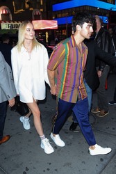 Sophie Turner & Priyanka Chopra - Visiting Broadway - May 10, 2019