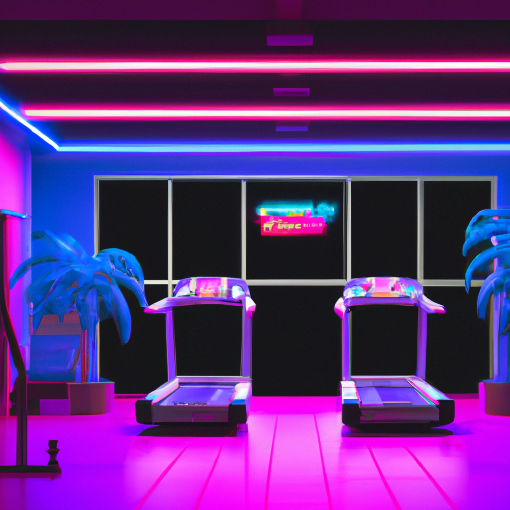 synthwave gym