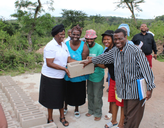 new mind made innovation Masakhane Self Help Group from Eshowe KZN(Brickyard)