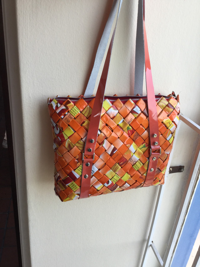 Myself Lays Chip Wrapper Handbag