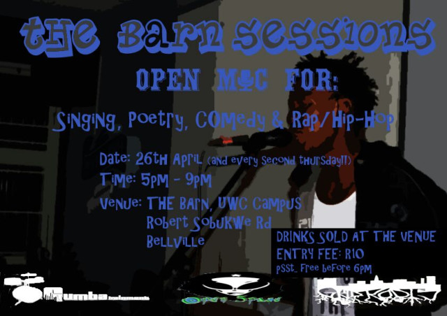 Gumbatainment Co-Op Ltd 20170426 Barn Session 1 Poster