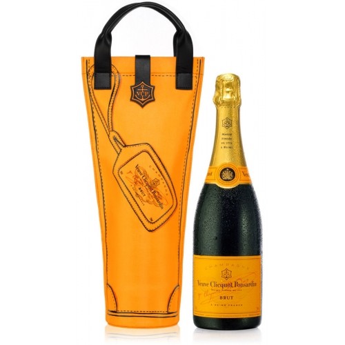 VEUVE CLICQUOT Yellow Label Champagne (75cl) + Shopping Bag