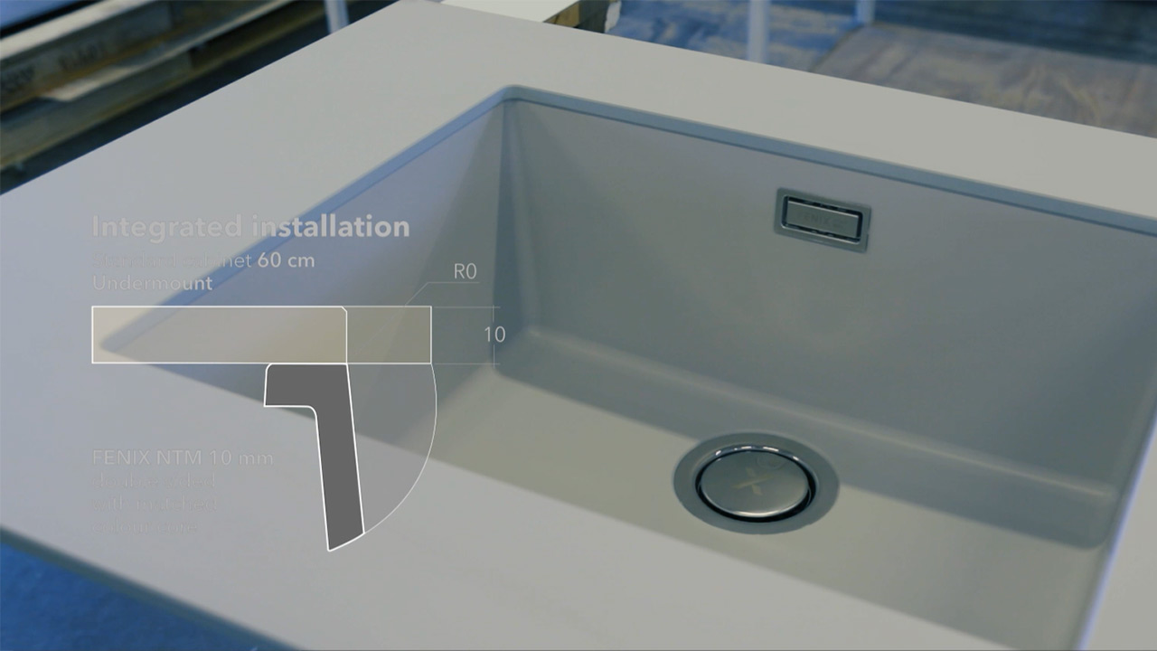 Lavelli da cucina, FENIX: materiali e soluzioni per l'interior design