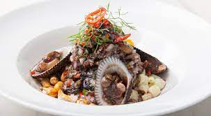 Ceviche de conchas negras