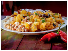 Frito con ceviche