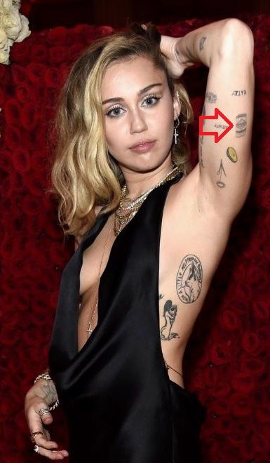 miley cyrus-vegemite tattoo