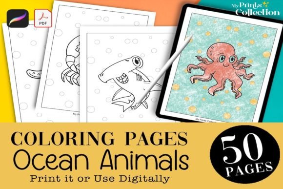 Dolphin Coloring Pages: Water Games
