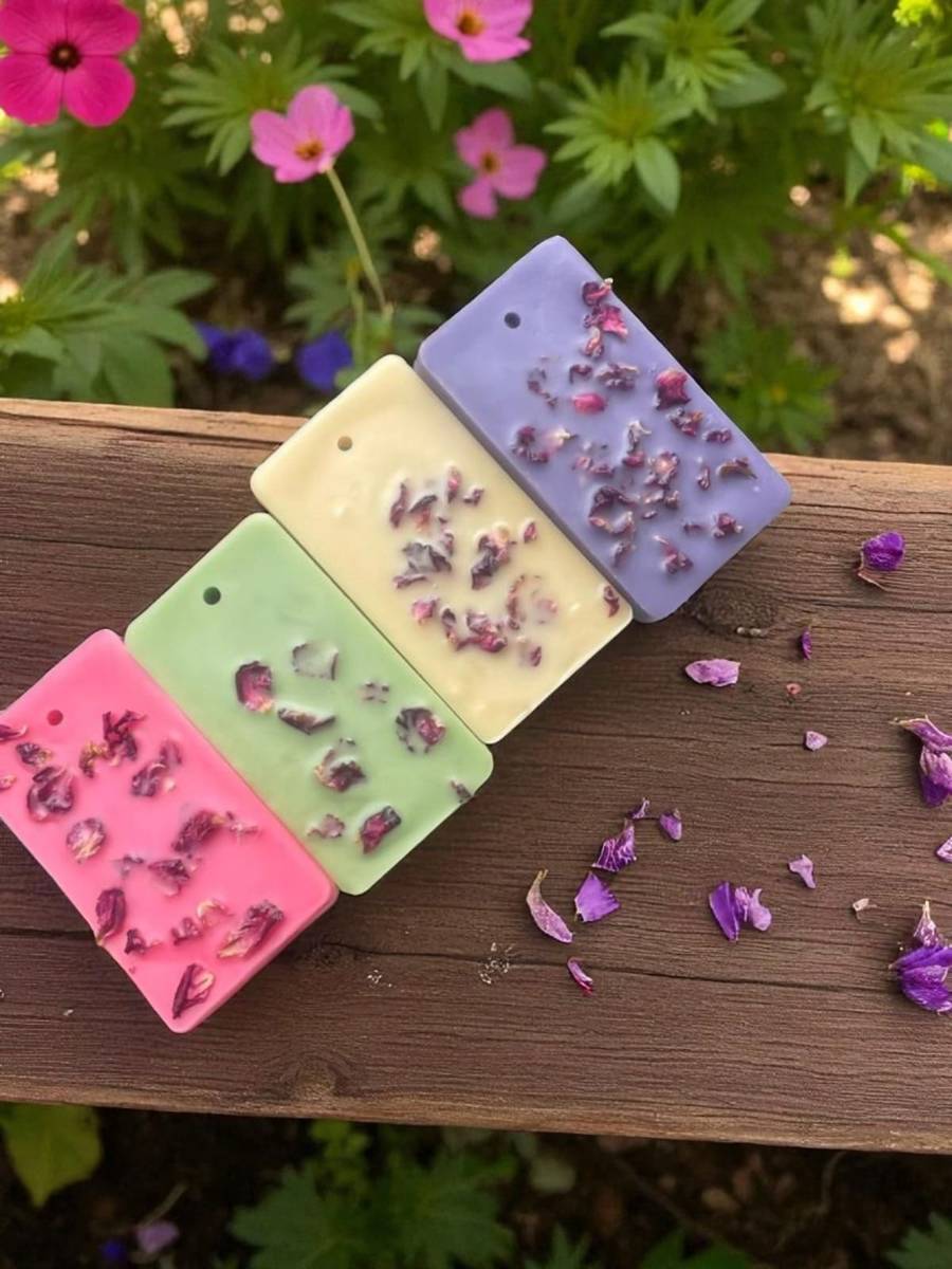 Pastel Botanical Wax Sachets