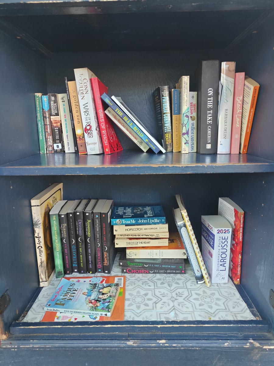 Shelfie from May 2, 2026