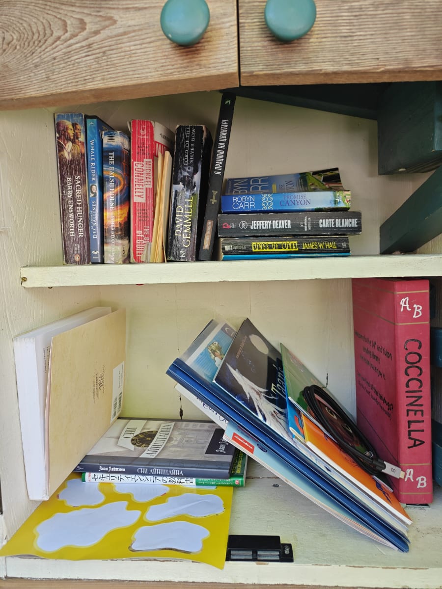 Shelfie from May 2, 2026