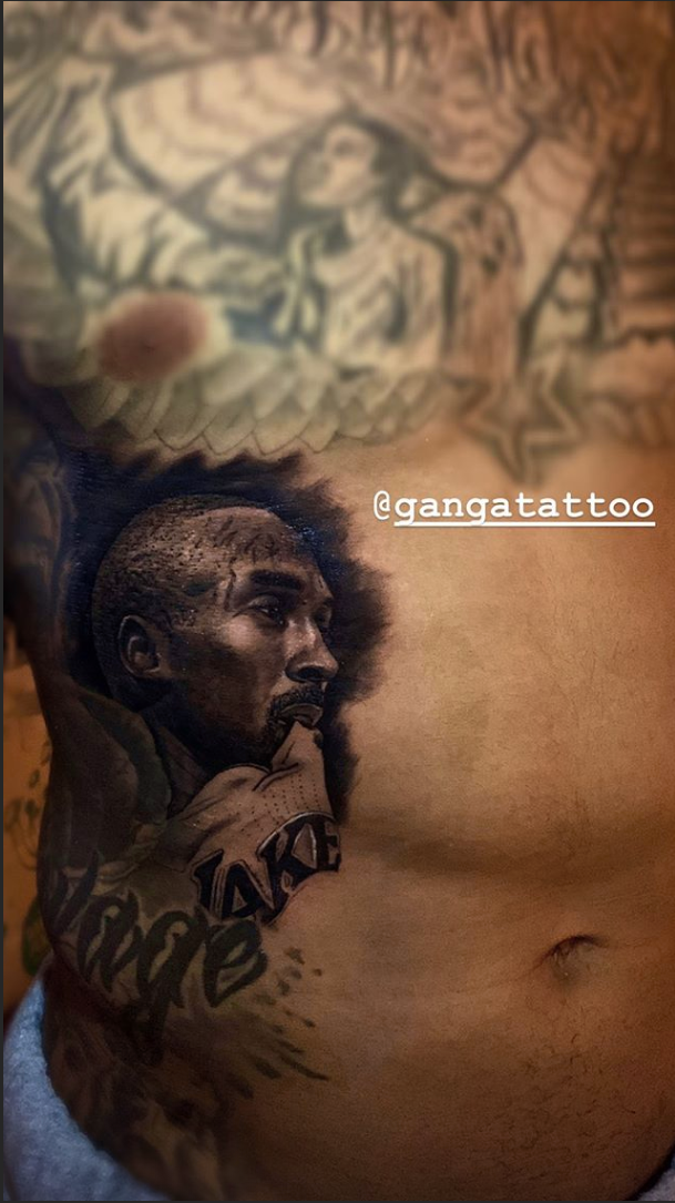 odell beckham kobe tattoo