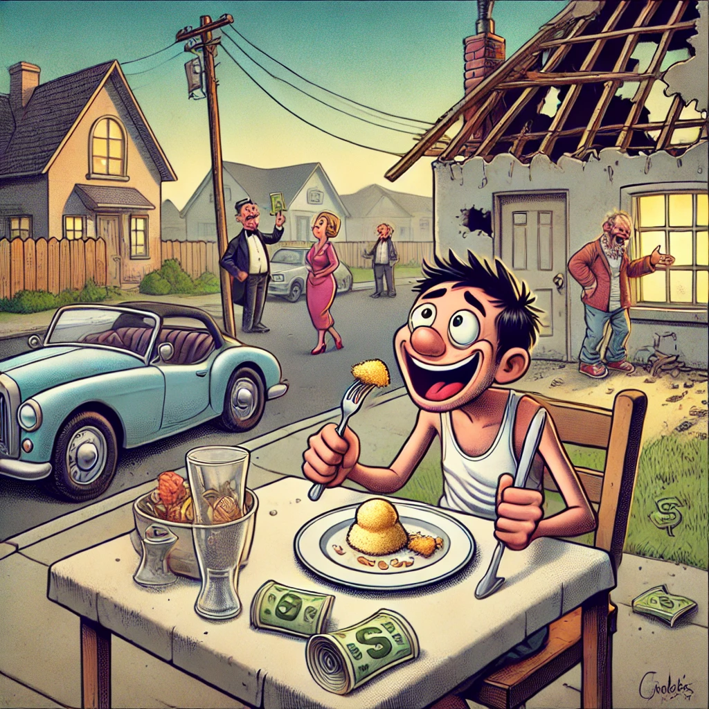 English word Poverty