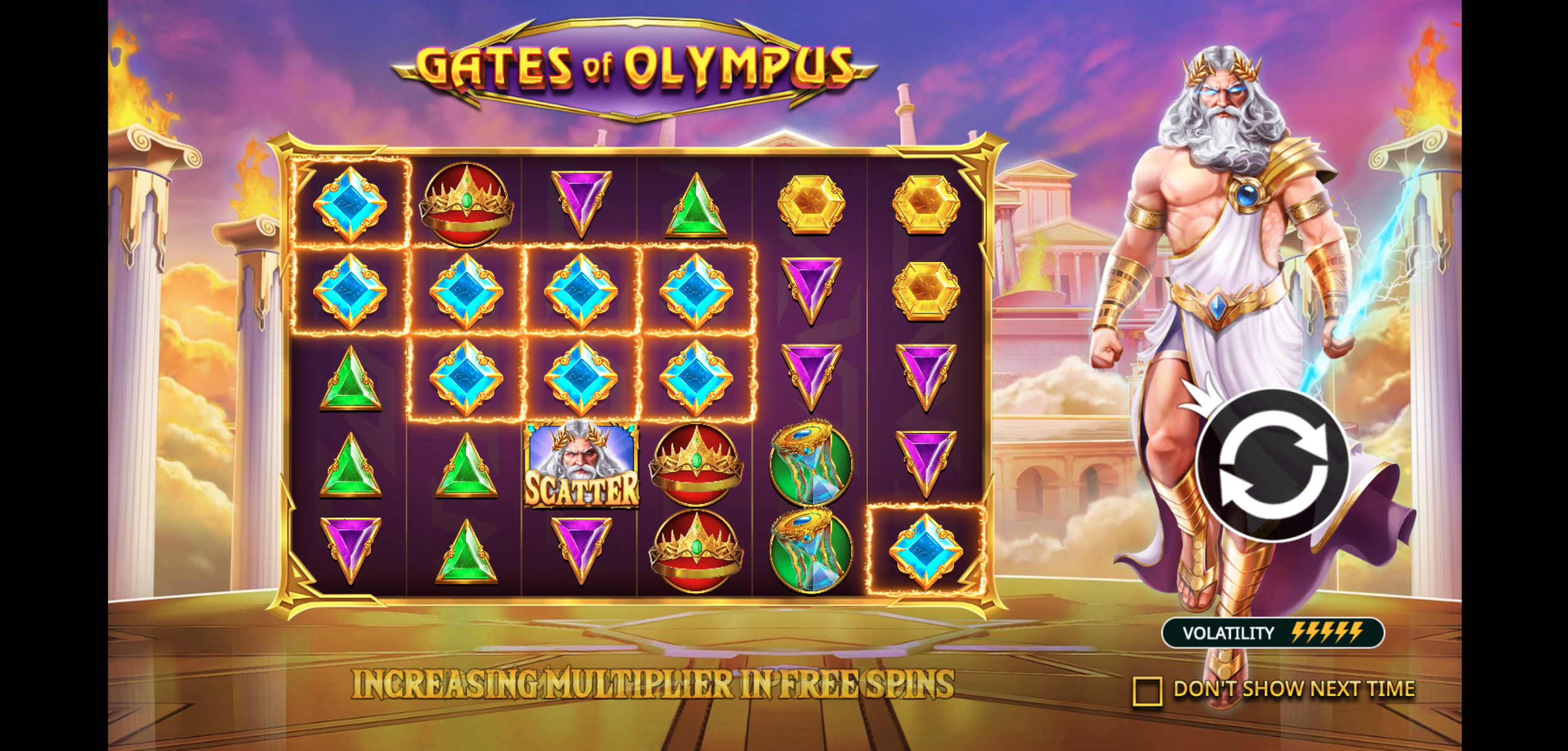 Play Gates of Olympus Pragmatic Play game Play Gates of Olympus PragmaticPlay