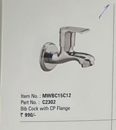 BIB Cock with cp flange