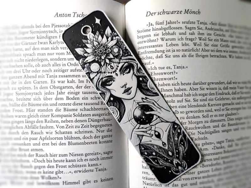 Fantasy Crystal  Princess Bookmark
