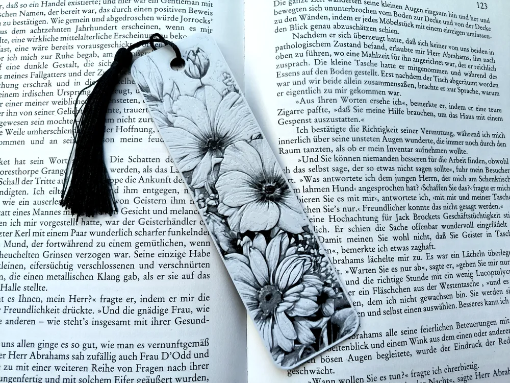 Flower Bookmark