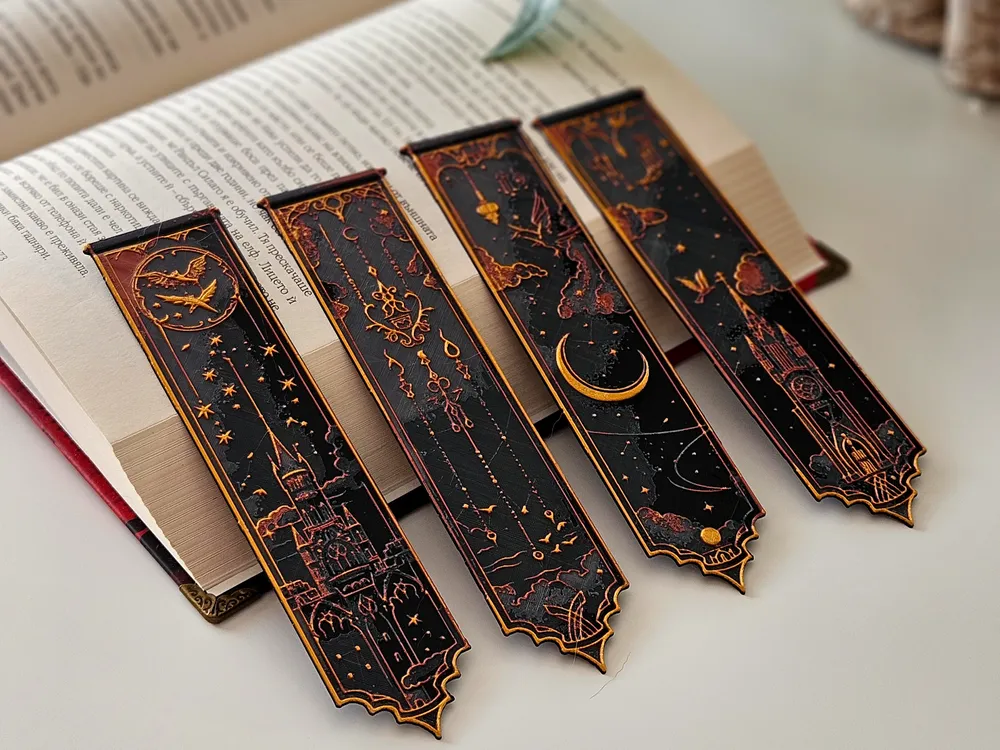 Hogwarts Bookmarks (Set of 4)