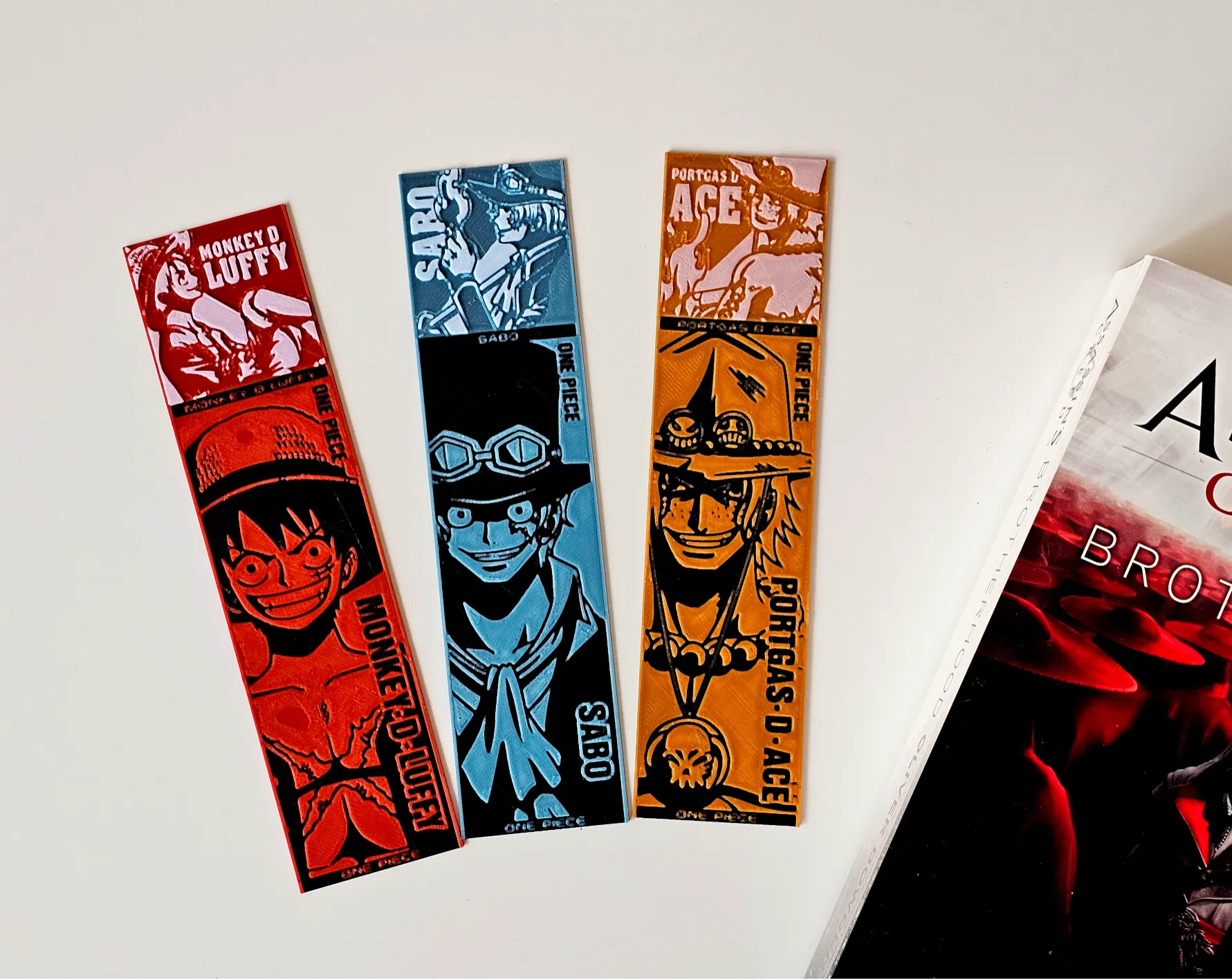One Piece Bookmarks (Set of 3)