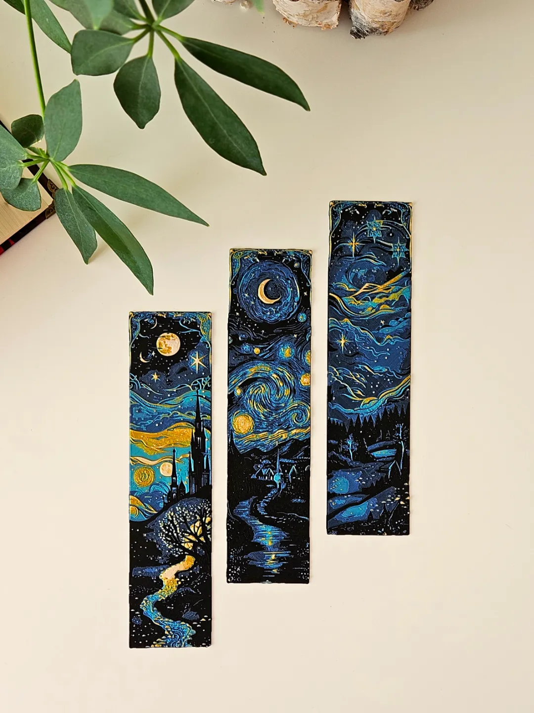 Starry Night Dreams Bookmarks (Set of 3)