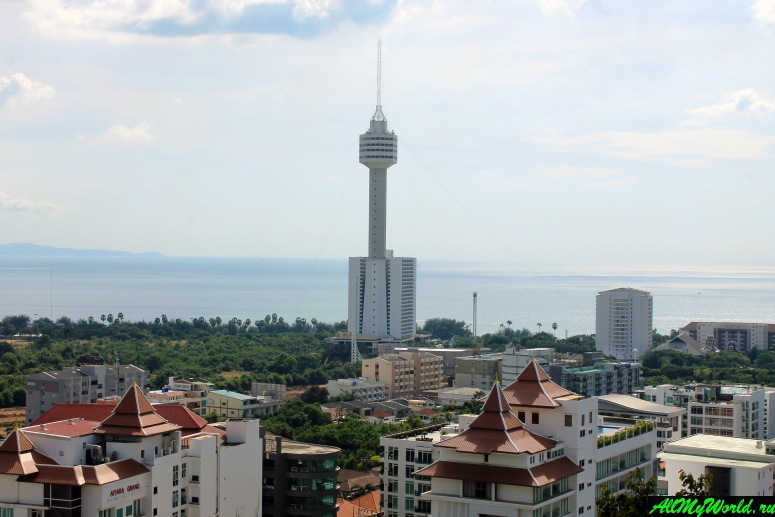 Достопримечательности Паттайи - Зип-лайн в отеле Pattaya Park Tower