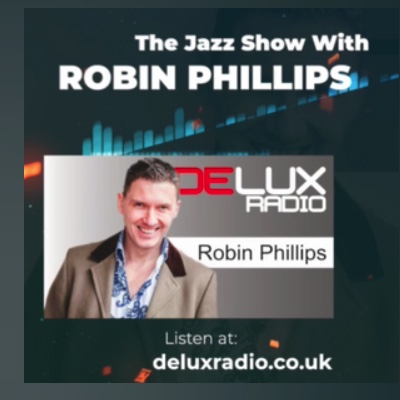 Screenshot of Interview with Fiona Ross by  'The Jazz Show With Robin Phillips' on Delux Radio and Delux Gold.