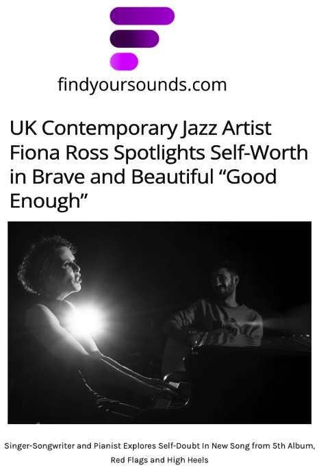 Screenshot of Fiona Ross Spotlights Self-Worth in Brave and Beautiful “Good Enough” by Find Your Sounds