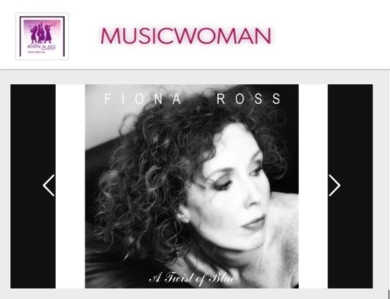 Screenshot of Interview with Fiona Ross by Music Woman